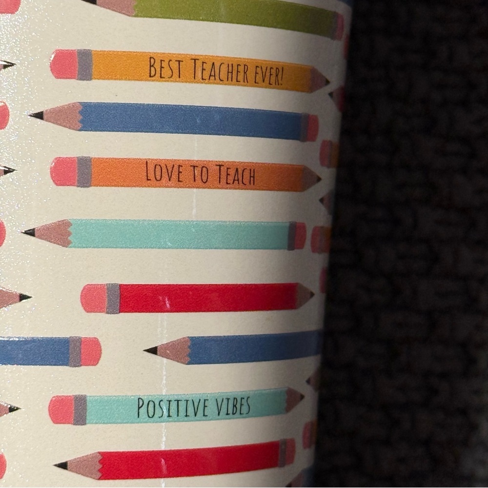 Swig Life Teacher Life 32oz Colorful Pencil Tumbler - Picture 4 of 12